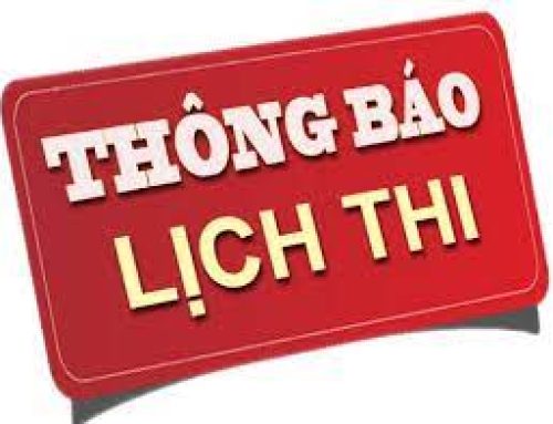 Kế hoạch thi lần 2 – Học kỳ 1 – Năm học 2020-2021